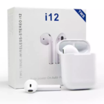 Fone de Ouvido Bluetooth i12 TWS 5.0 Sem Fio IPX4 Touch
